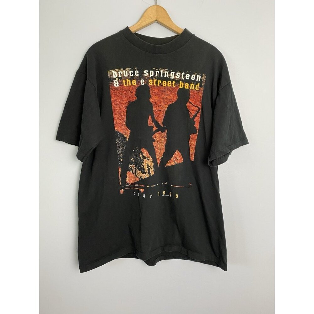 Vintage Bruce Springsteen & E The Street Band Tour 1999 T Shirt Size XL USA